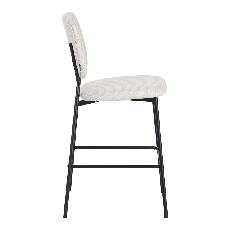 Scaun de bar Cathair, Pako World, Bej, 48x54x100 cm - 2 | YEO