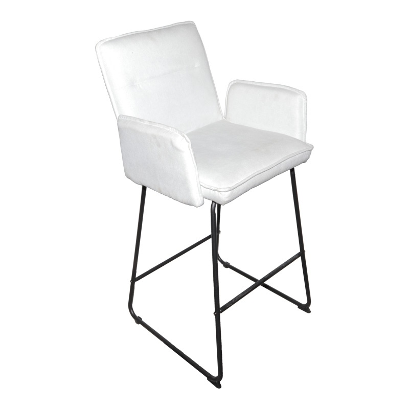Scaun de bar Essential Alb 57x64.5x107 cm