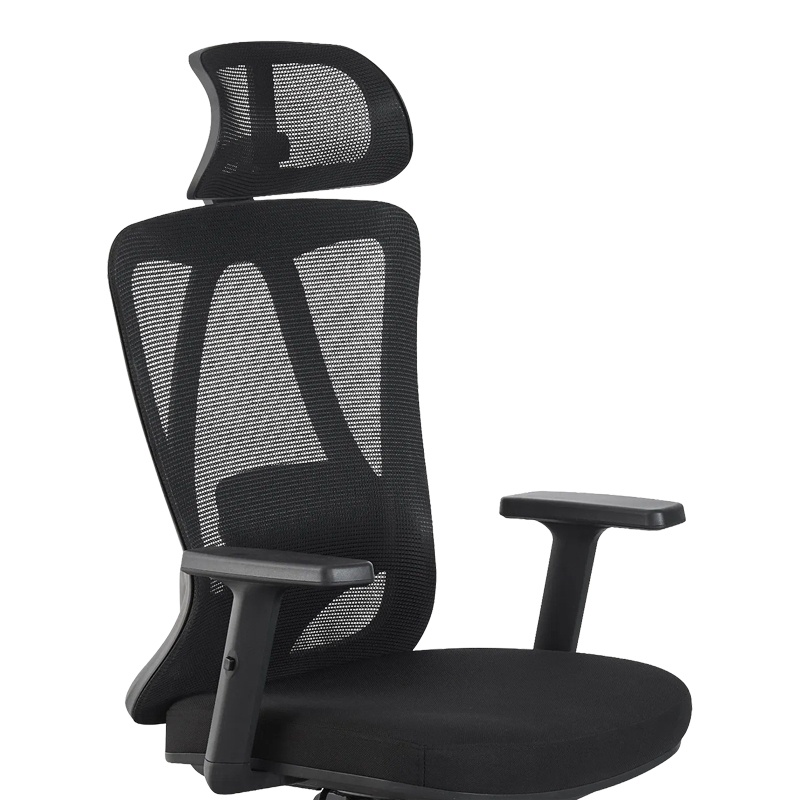 Scaun de birou, Magida, Pako, Negru 58.5x66x125 cm - 5