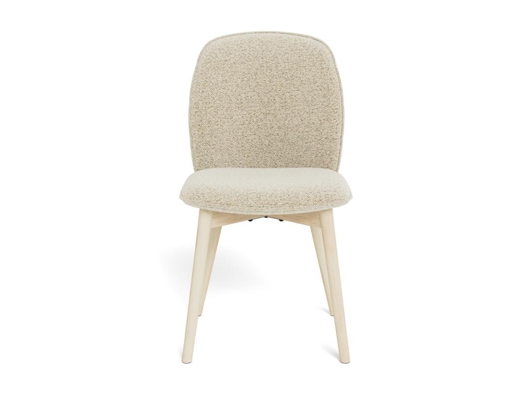 Scaun dining Cindy, Bej, 89x49x56 cm - Imagine 3