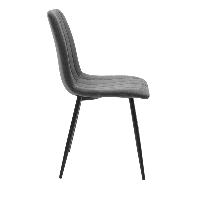Scaun Noor, Pako World, Catifea, Gri, 44x53x86 cm - 2 | YEO