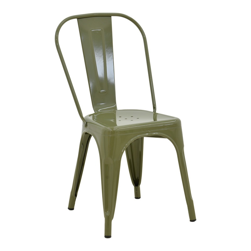 Scaun Utopia Verde inchis 44x44x85 cm