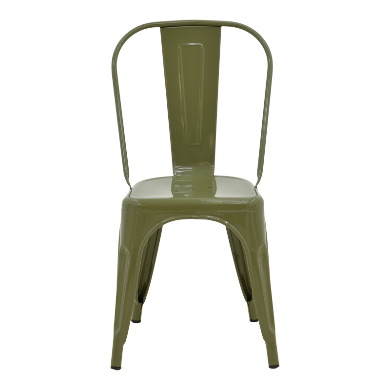 Scaun Utopia Verde inchis 44x44x85 cm - 4 | YEO