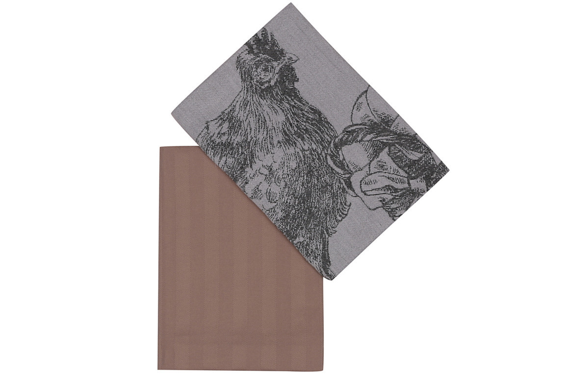 Set 2 Prosoape de Bucatarie Nelly Maro 50x70 cm (Bumbac 100%)