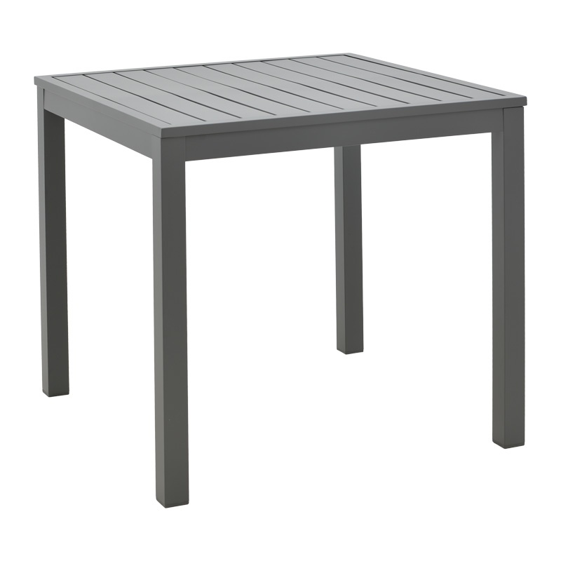 Set 5 mese Kliton-Naoki, Negru, 80x80x74 cm - 4 | YEO