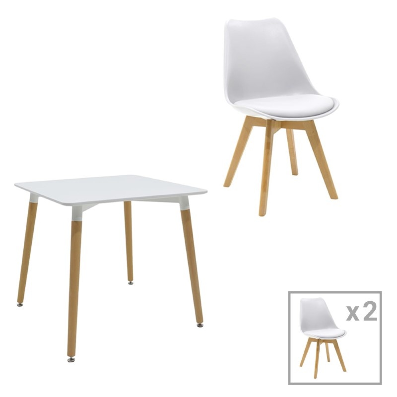 Set de 3 buc mobilier bucatarie Deli student 47.5x57x80.5 cm - 2 | YEO