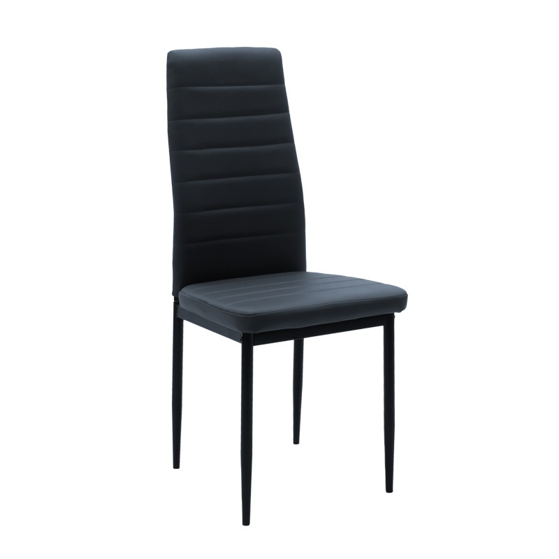 Set dining Natali-Parker, Pako World, 5 piese, MDF, Negru, 120x80x76 cm - 1 | YEO