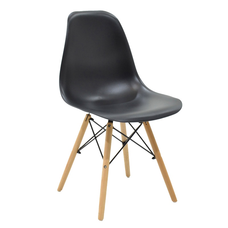 Set dining Quana-Julita, Pako World, 5 piese, Negru, 120x70x75 cm - 1 | YEO