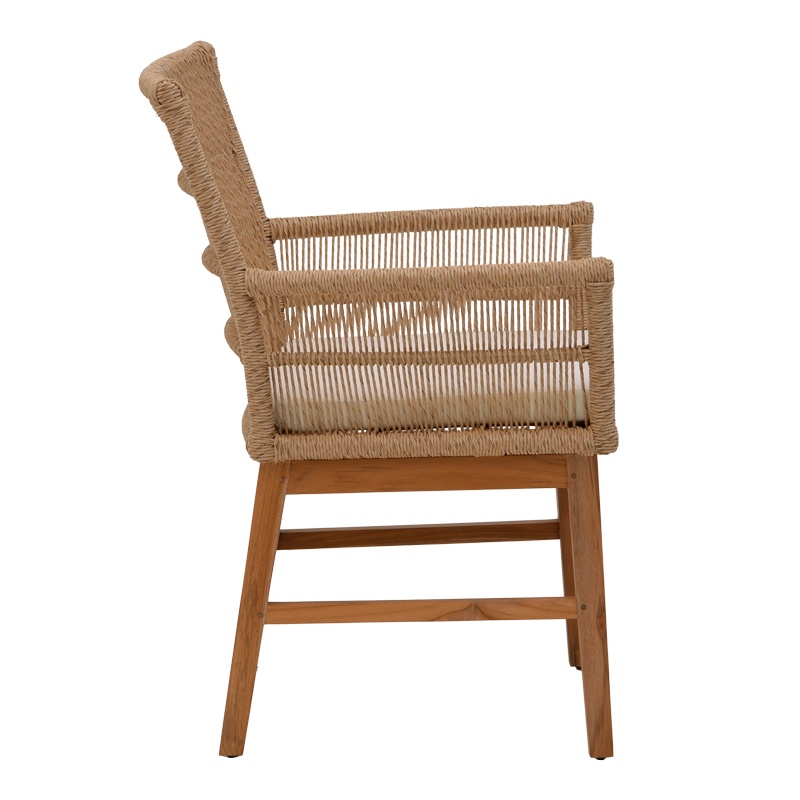 Set dining Zibra, Pako World, 7 piese, Bej-Natural, 220x100x75 cm - 3 | YEO