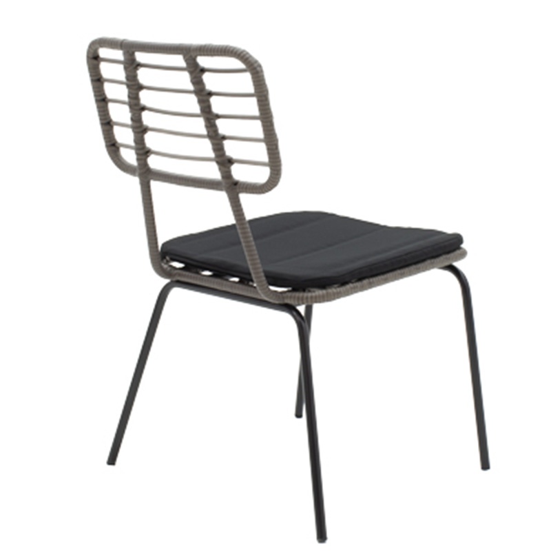 Set masa si scaune 5 buc de gradina Naoki-Kliton B Pako World Antracit 80x80x74 cm - 3 | YEO