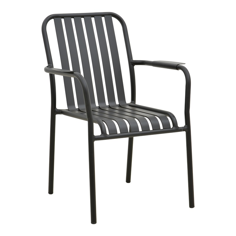 Set masa si scaune dining, 5 buc, Heven Vista, Pako, Negru 150x80x72 cm - 3