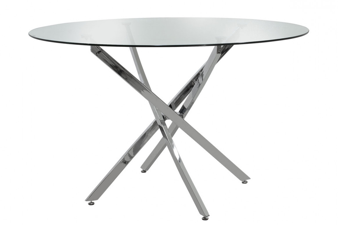 Set Masa si Scaune Steve 5 Piese Transparent 120x74.5 cm - 2 | YEO