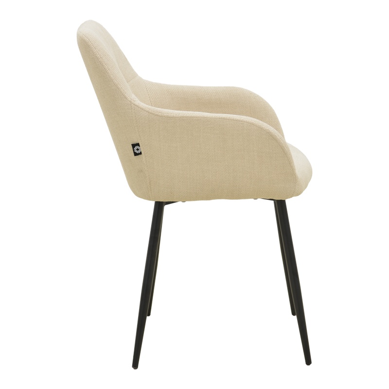 Set scaune, 2 buc, Zerfia, Pako, Bej 43x59.5x85 cm - 3