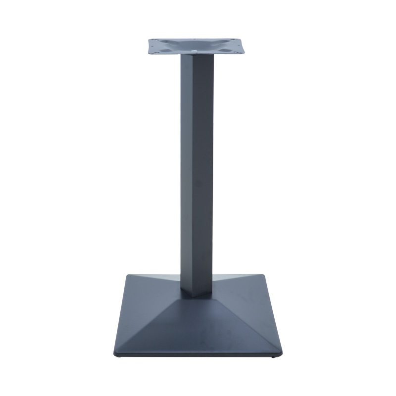 Stalp picior suport blat masa Ova I Negru 40x40x72 cm