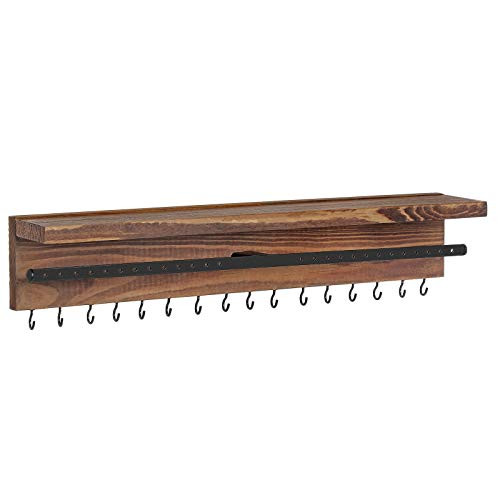 Suport bijuterii, Songmics, Maro-Negru, 40x7.5x7.5 cm - 1 | YEO