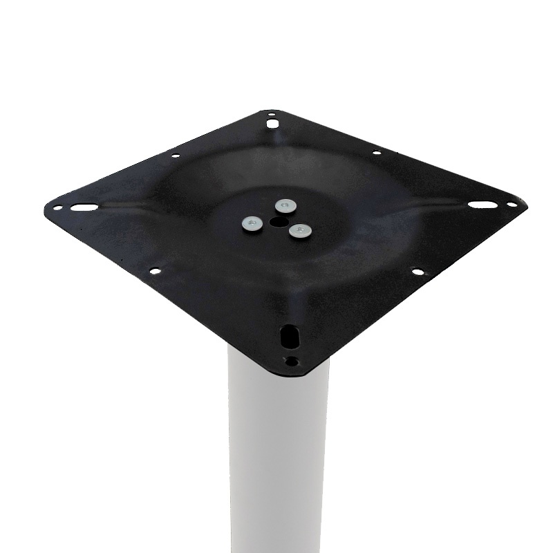 Suport tip picior pentru blat masa de bar Staid Negru 40x40x94 cm