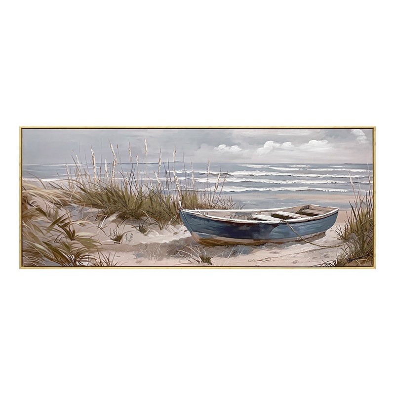 Tablou canvas Barcum I, Pako World, cu rama, 150x3.5x60 cm