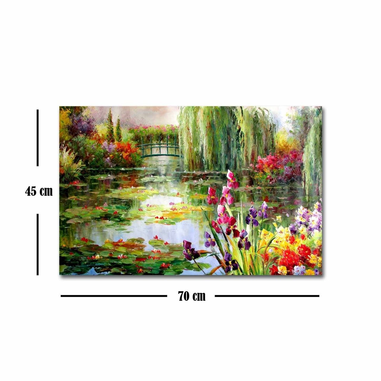 Tablou canvas FAMOUSART-116 Multicolor 45x70 cm