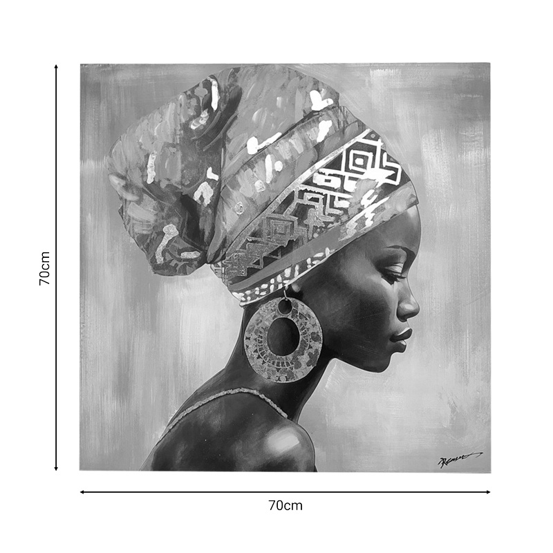 Tablou canvas Mayo Pako World Maro 70x3x70 cm