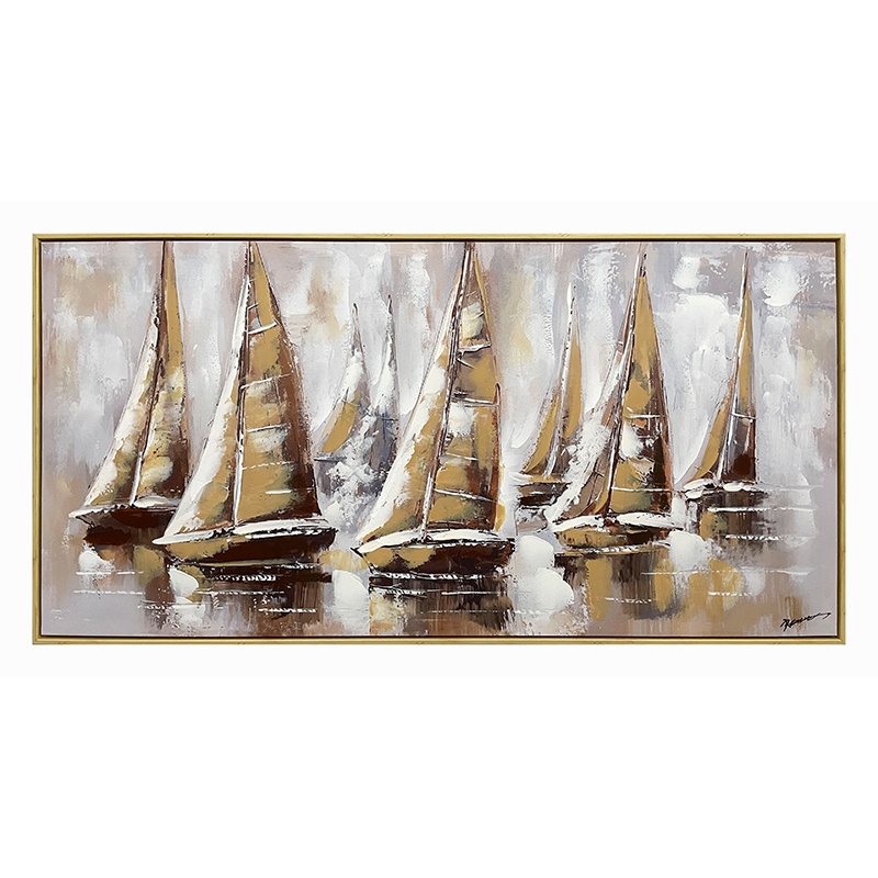 Tablou canvas Yelkan Pako World, cu rama, 120x3.5x60 cm