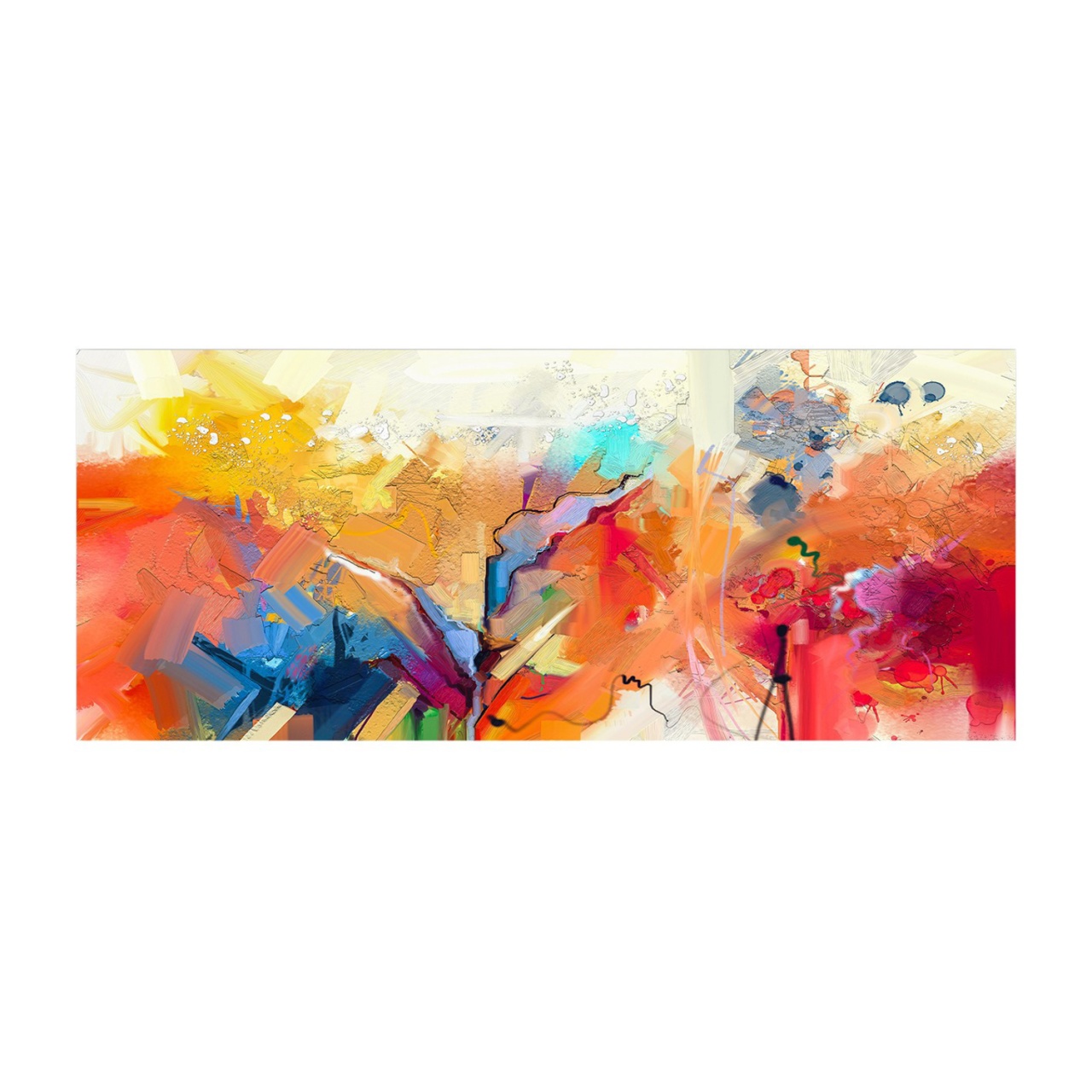 Tablou canvas YTY1040210842 Multicolor 50x120 cm