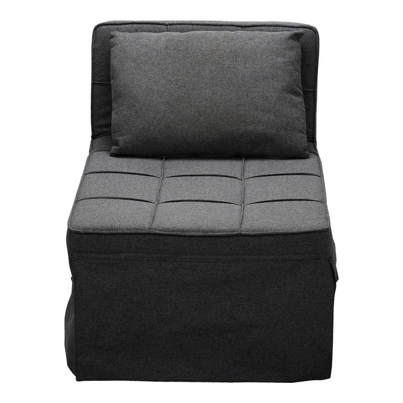 Taburet Grejio, Pako World, Gri inchis, 70x70x45 cm - 3 | YEO