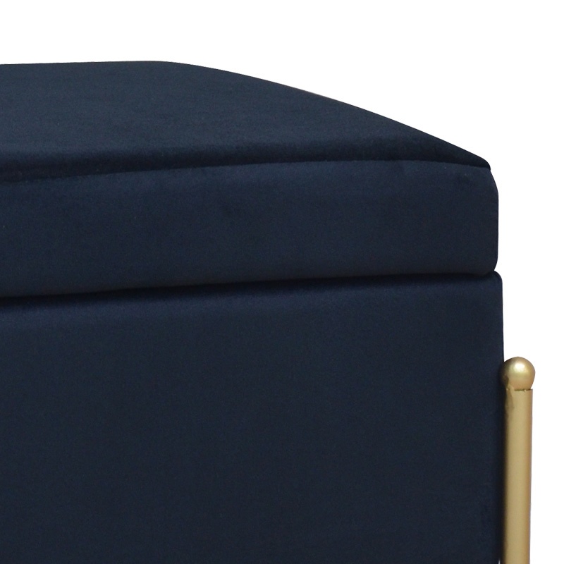Taburet Panton Bleumarin 40x40x36.5 cm - 1 | YEO