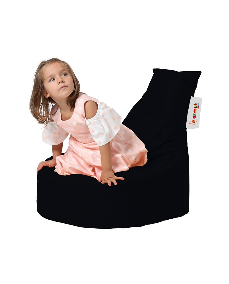 Taburet puf beanbag de gradina Baton Negru - 4 | YEO
