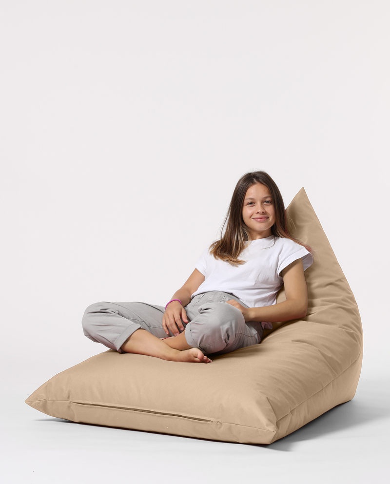 Taburet puf beanbag de gradina Pyramid Vizon - 2 | YEO
