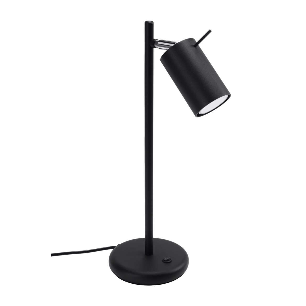 Veioza Ring Negru 14.5x19.5x43 cm
