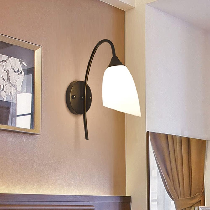 Aplica LED Berak Negru 10x10x17 cm - 1 | YEO