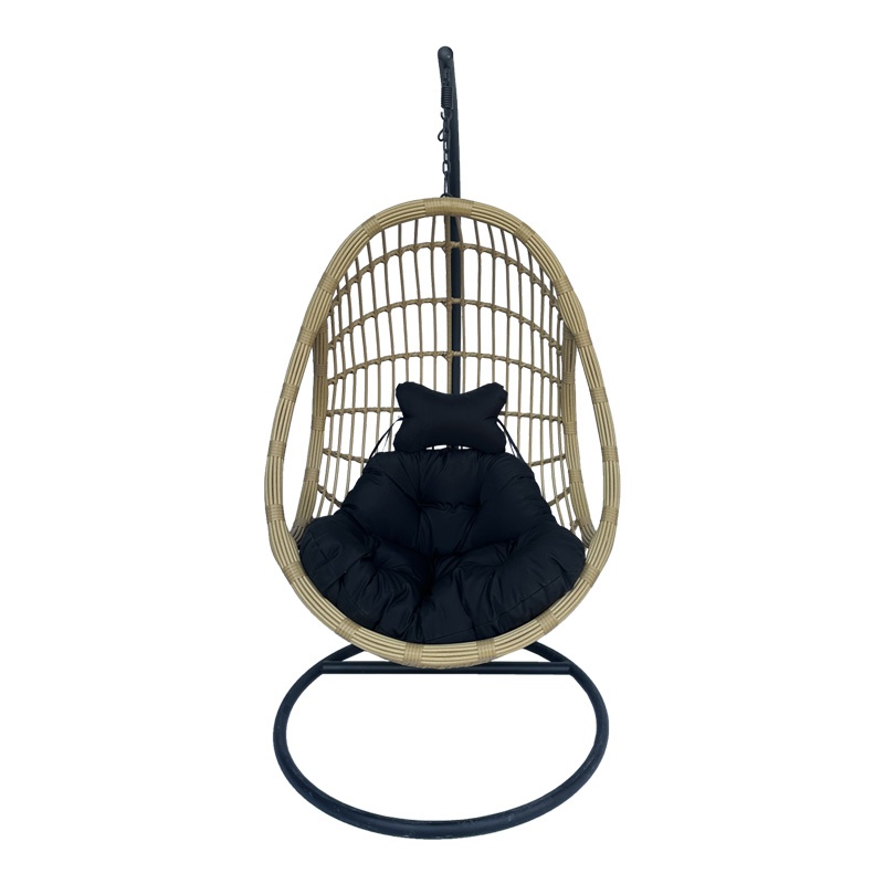 Balansoar Cungo, Pako World, Bej-Negru, 125x105x195 cm - 3 | YEO