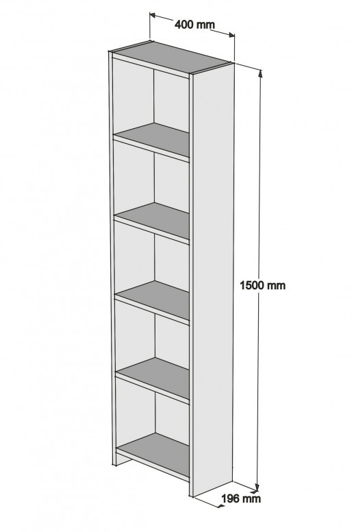 Biblioteca Barkın - Alb - 3 | YEO