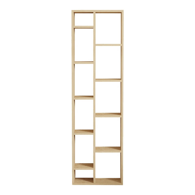 Biblioteca Minicu, Pako World, Nuc, 44x19x150 cm - 4 | YEO