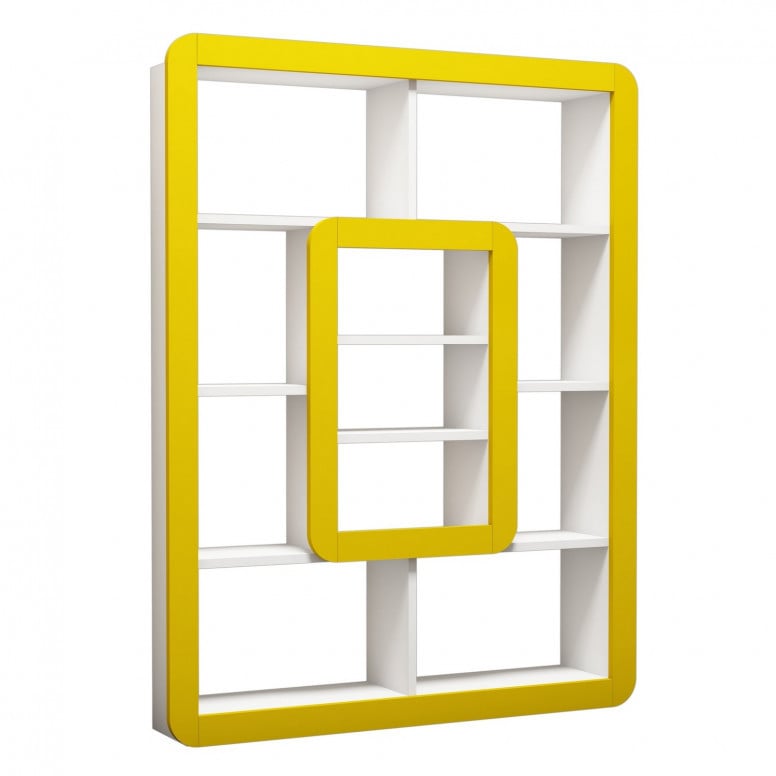 Biblioteca Orkide - Alb, Yellow - 2 | YEO