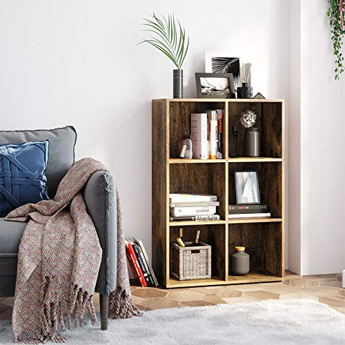 Biblioteca, Vasagle, Antic, 97.5x65.5x30 cm - 2 | YEO