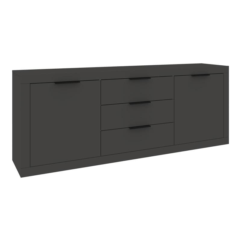 Comoda Doha Gri inchis 210x45x80.5 cm - 1 | YEO