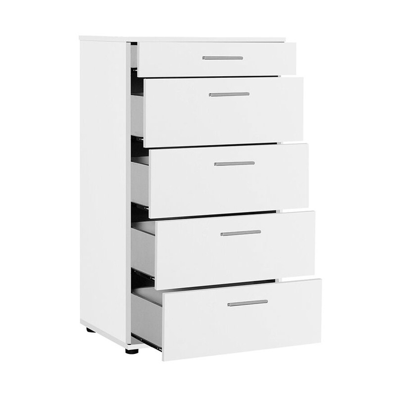 Comoda Lacci, Pako World, Alb, 60x44x108 cm