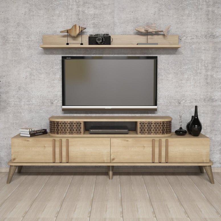 Comoda TV Eylül - Oak - 2 | YEO