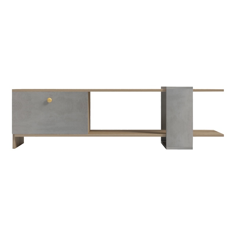 Comoda TV Standi Pako World Gri 120x25x36.8 cm - 1 | YEO