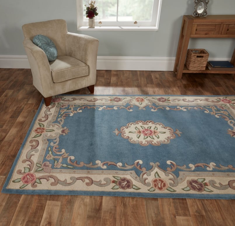 Covor Aubusson Albastru 120X180 cm, Flair Rugs