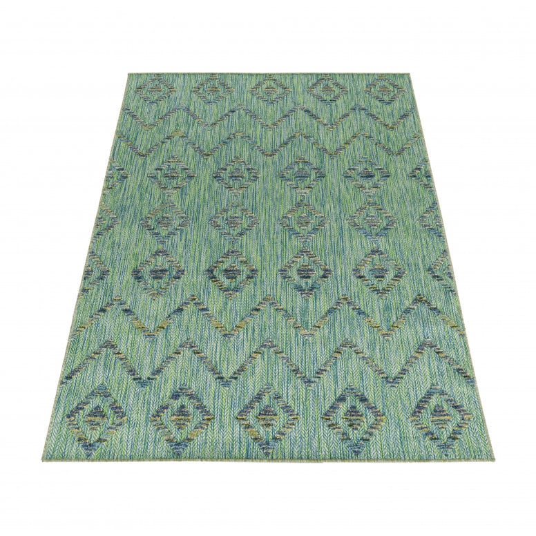 Covor Bahama Verde V2 80x250 cm - 2 | YEO