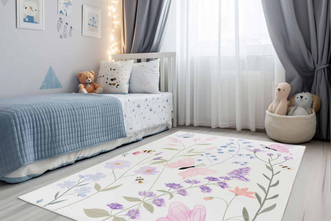 Covor copii Magic Kids ML Roz 115x160 cm - 3 | YEO