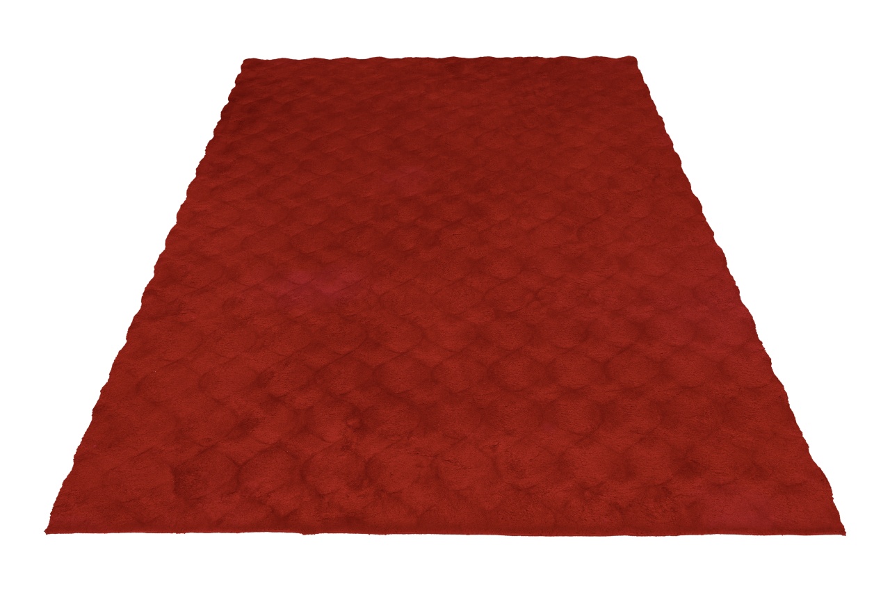 Covor Diamond Cut Rosu 160x230 cm