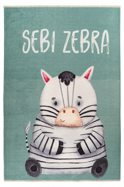 Covor eco copii My Greta Turcoaz 115x170 cm - 1 | YEO