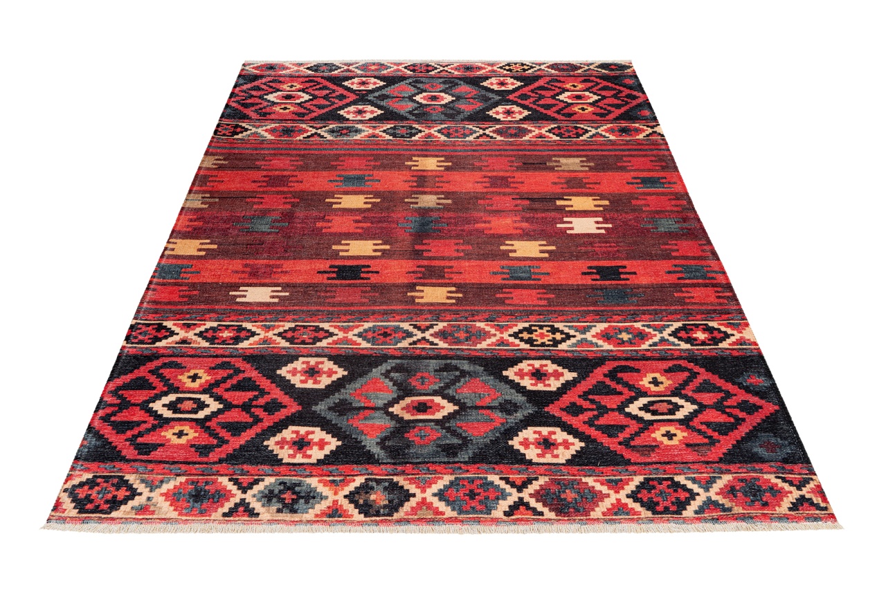 Covor eco My Ethno Rosu 115x170 cm