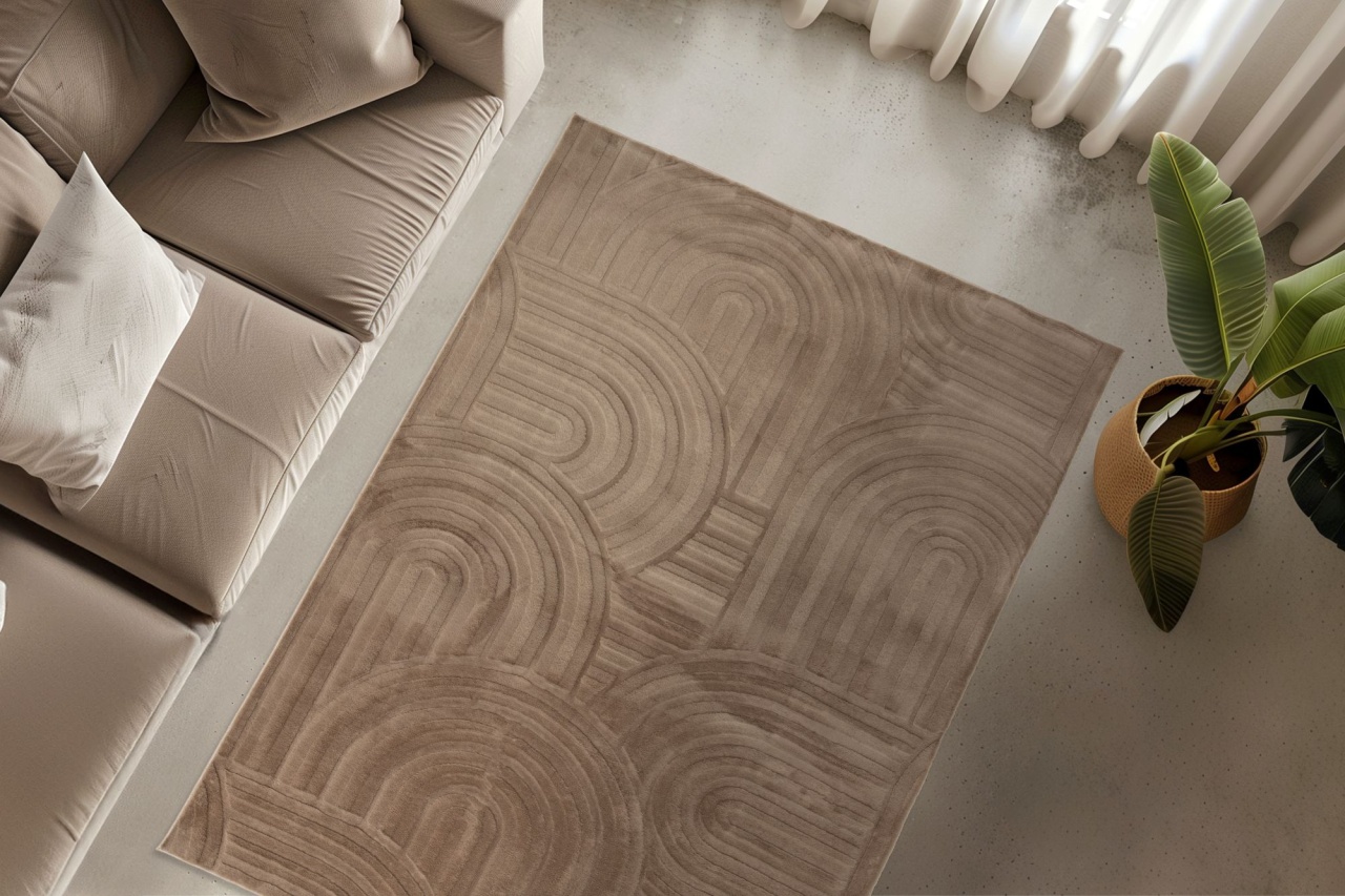 Covor Interstellar Taupe 160x230 cm - 3 | YEO