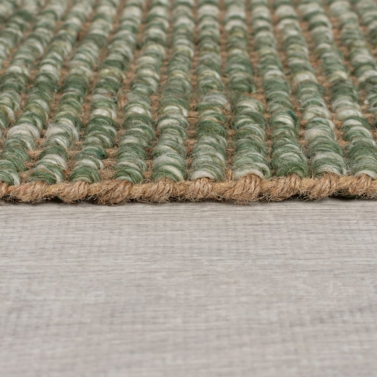 Covor Jute Ombre Verde 60X110 cm, Flair Rugs