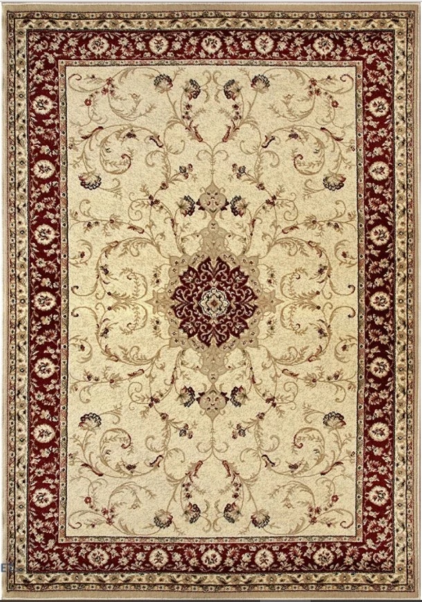 Covor, Lotos, Crem, 60x110 cm, Delta 523