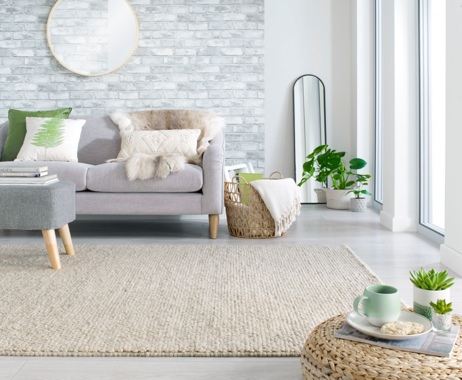 Covor Minerals Crem 120x170 cm, Flair Rugs